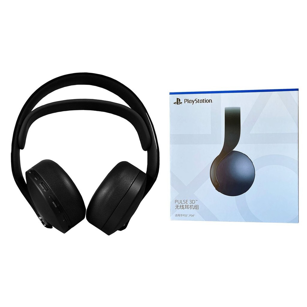 Sony PULSE 3D Wireless Headset CFI-ZWH1 (Midnight Black) for PS5, PS4, PC, Mac