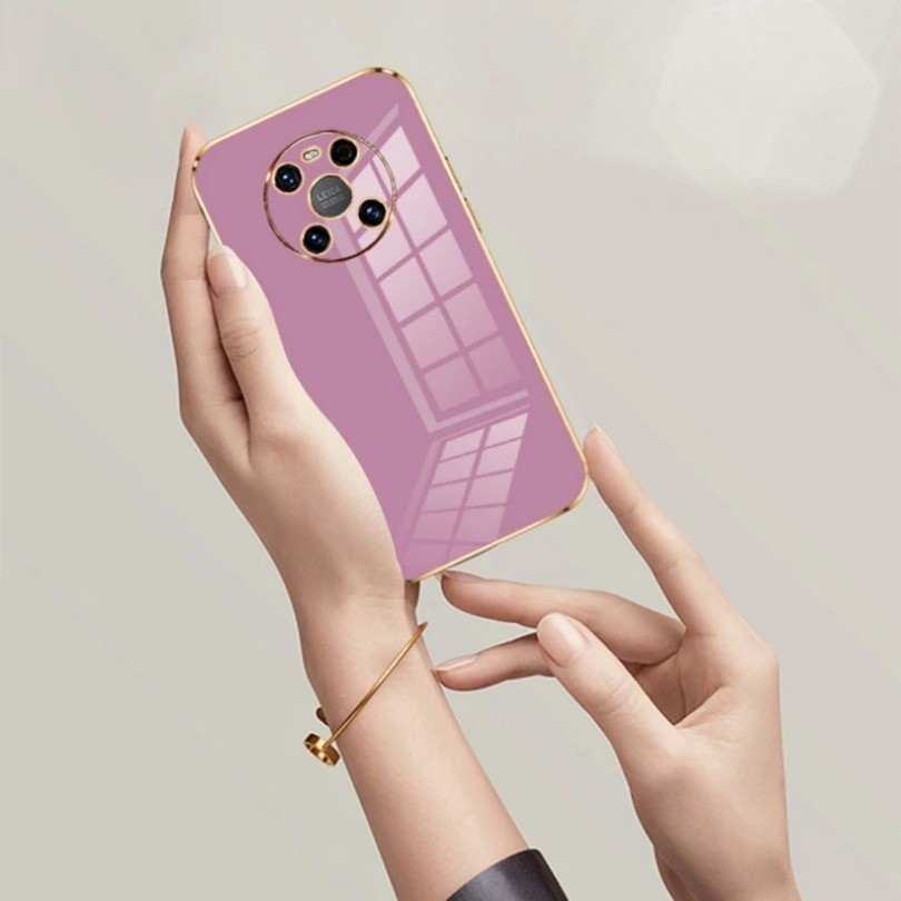 สําหรับ Huawei Nova 12 11 10 9 Pro 12i 11i 11 10 9 SE 12 Ultra เคสโทรศัพท์หรูหราสแควร์ชุบฝาครอบ