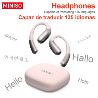 Miniso X28 AI การแปล OWS ความหน่วงต่ำ หูฟังบลูทูธ การแปลแบบเ…