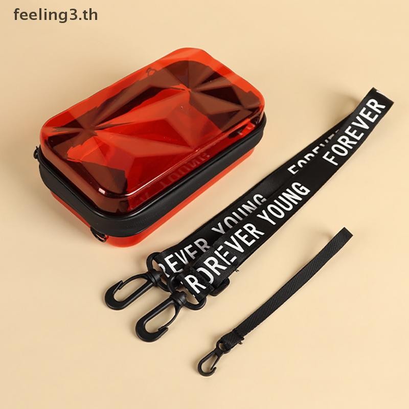 { Hair Fashion } Fashion Transparent Crossbody Bags Womens Bag Trend Totes Handbag Shoulder Bag Suitcase Purse Clutch Bag.