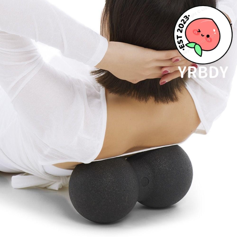 YRBWDYZDH Mobility Ball,Double Lacrosse Trigger Point Peanut Massage Ball,การออกกําลังกายกายภาพบําบั