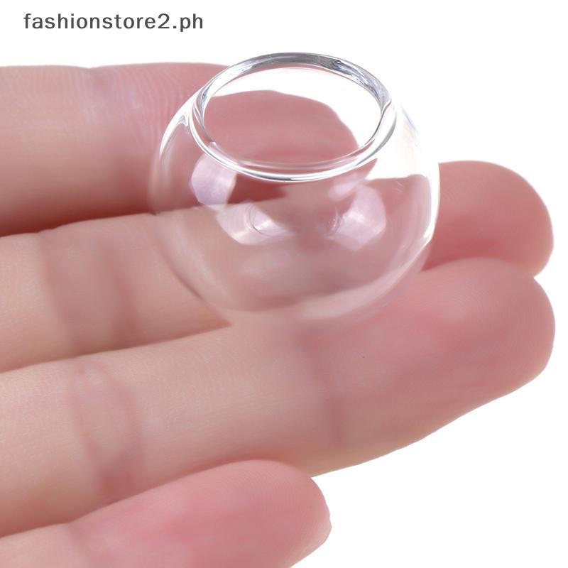 [ร้านแฟชั่น] 1x Dollhouse Miniature Mini Fish Tank Mini Glass Bowl Doll House Accessories [PH]