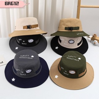 Bag12 หมวกบักเก็ต, หมวกตกปลาแบบปรับได้อินเทรนด์, แฟชั่น Anti…