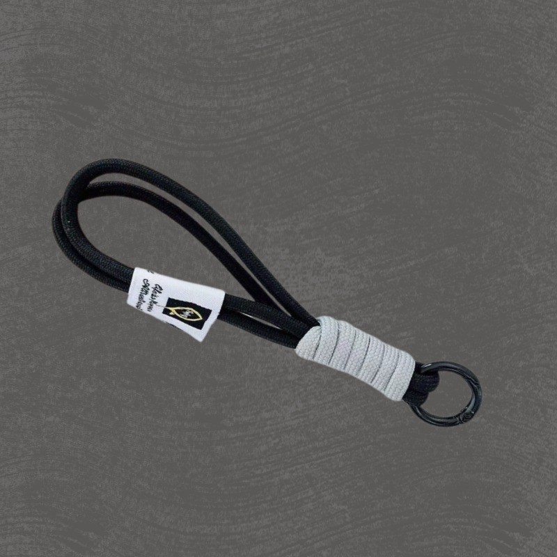 เหมาะสําหรับพวงกุญแจถักเชือกเส้นเล็กสีมินิมอลใหม่ของเคสหูฟังที่ทันสมัยและหลากหลาย