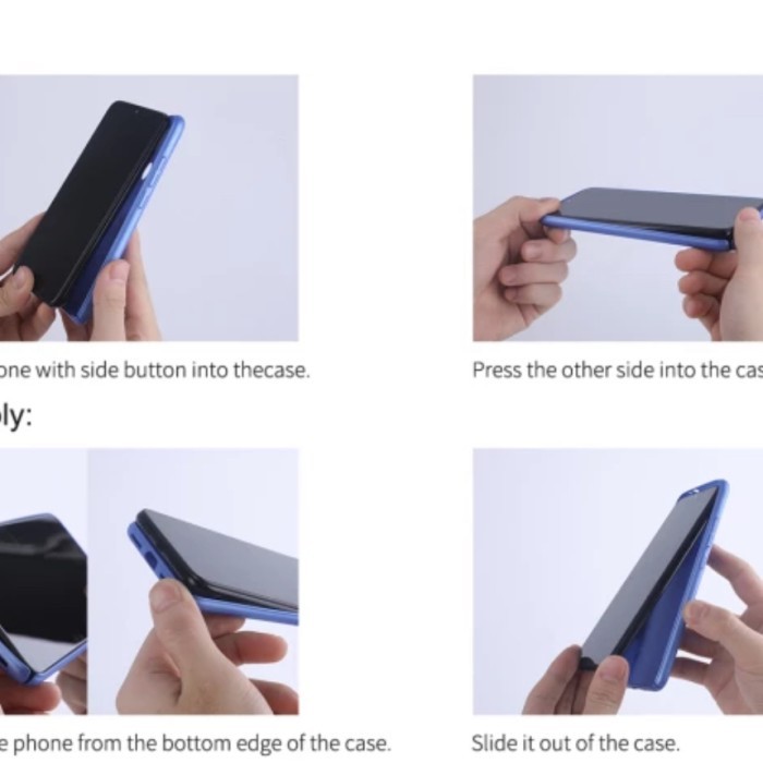 Nillkin Frosted Shield Case Samsung A55 5G Case Samsung A15 5G A35 A25 - สีดํา, SAMSUNG A25