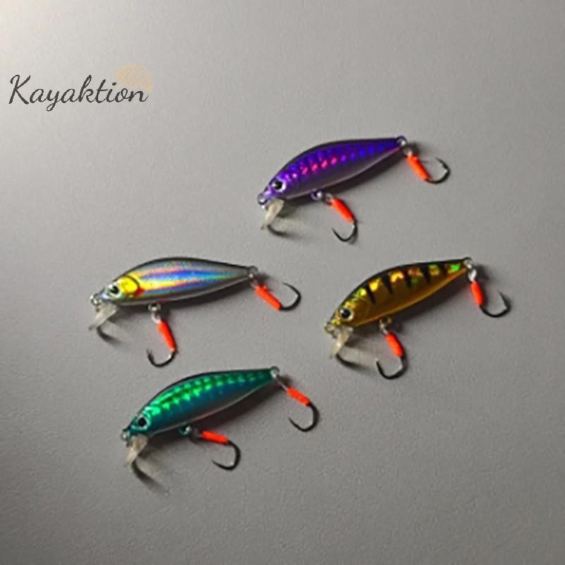 Kayaktion 3.3G Micro-Object Trembling และ Sink ตกปลา Mino Bass Cocky ปากน้ําจืด Luya ล่อที่สวยงาม