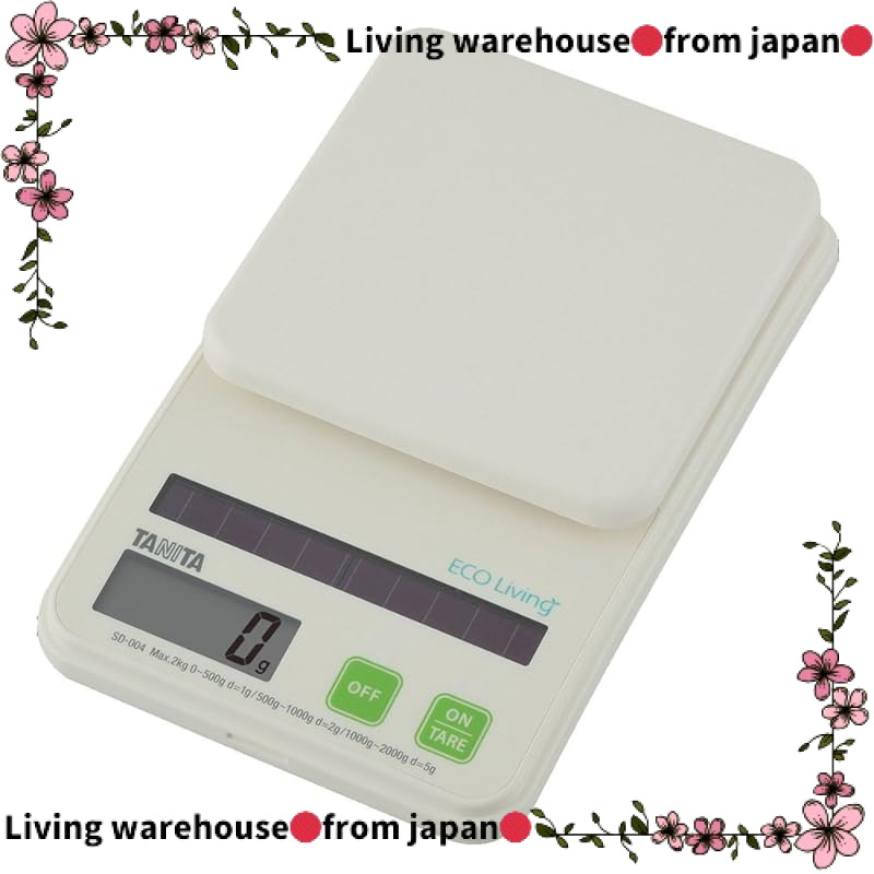 Japan Official
Tanita Cooking Scale Kitchen Scale Solar 2kg 1g Unit Green SD-004 GR