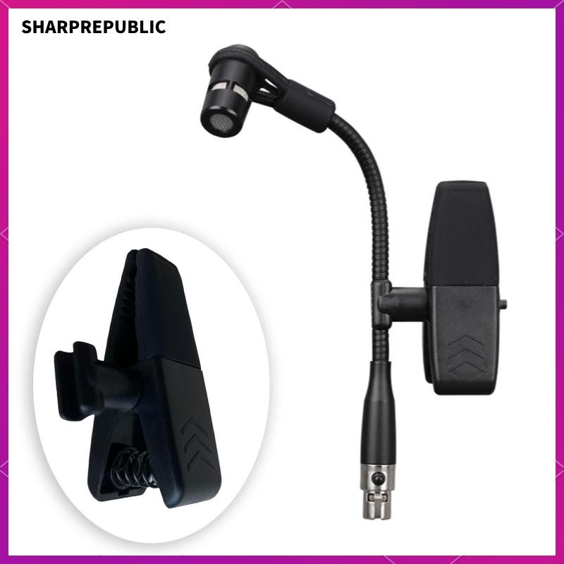 [Sharprepublic] เครื่องมือไมโครโฟนคลิปไมโครโฟนสําหรับแซ็กโซโฟน Clamp Dpa4099 คอนเดนเซอร์ Orchestra S