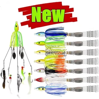 ORORFILL Alabama Rig Fishing Lure, Spinner ร่ม Soft Swimbait, 2025 ช้อนว่ายน้ํา Attack Group ชุดเหยื่อตกปลาทะเล