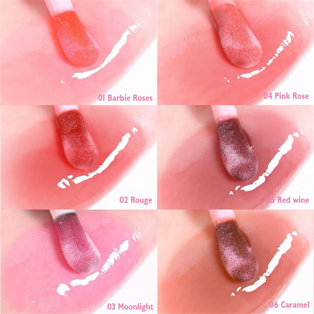 ใหม่ ลิปกลอส Magic lip oil เมจิกลิปออยล์ ลิปออยซ้อก้าด ลิป กลอส ลิปซ้อการ์ด ลิปสติก เครื่องสําอาง Lip Glaze 【goob】