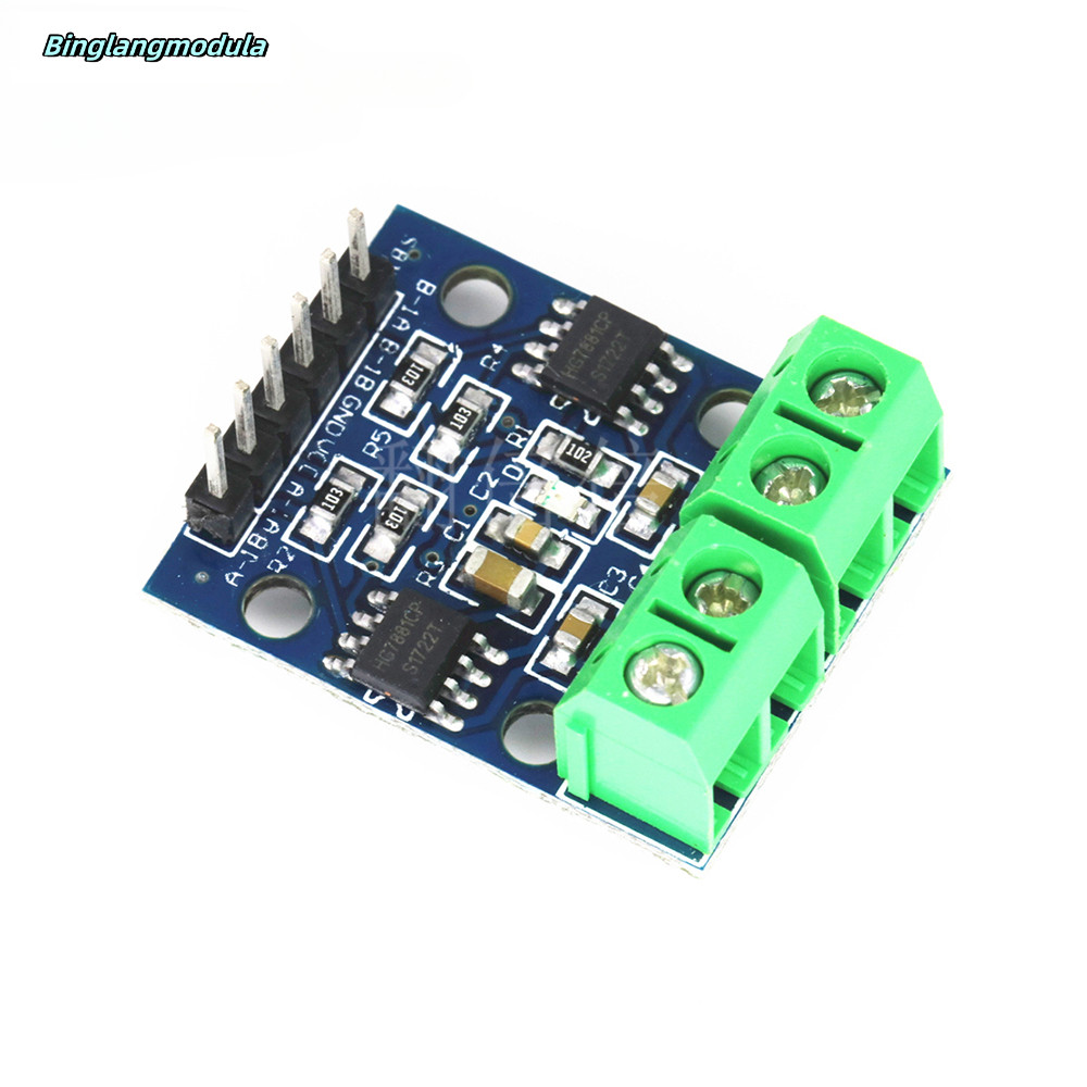 L9110s สะพานมอเตอร์สองช่อง Stepper Motor Driver Board สมาร์ทโมดูลควบคุมรถยนต์