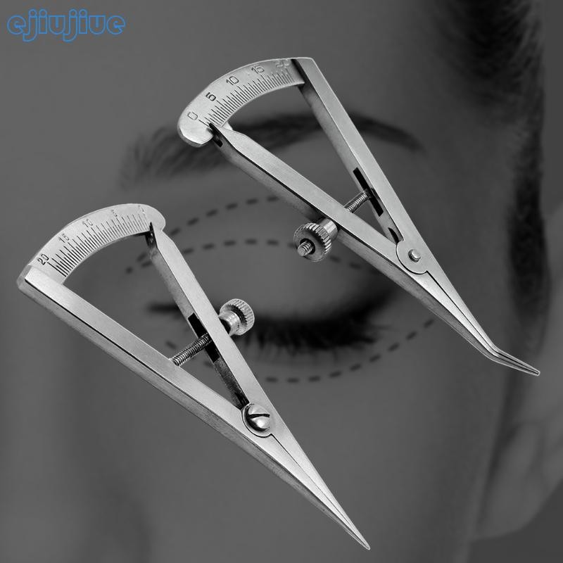 Cc เครื่องมือทันตกรรมผ่าตัด Castroviejo Caliper 0-20 มม. Dental Caliper สแตนเลส Castroviejo ตรง Ang