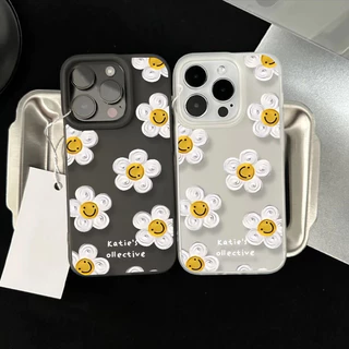 🔥SUN🔥เคสโทรศัพท์การ์ตูน Matte น้ำแข็ง ฝาครอบโทรศัพท์นุ่ม Iphone16 17 15 14 13 12 11 Pro Max X Xr Xs Max 7 8 Plus #056007