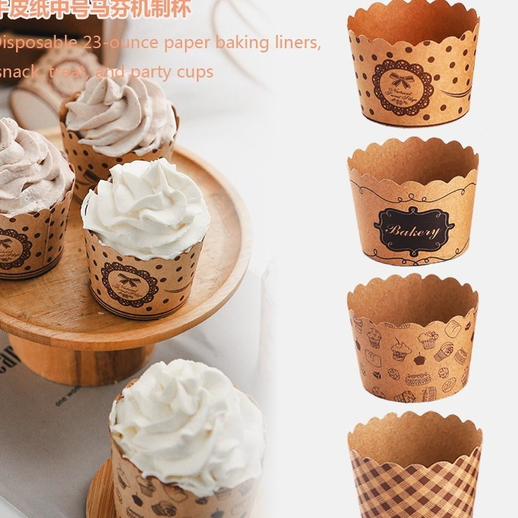 [SDW] pekanbaru/PAPER CUP MUFFIN CAKE MEDIUM KRAFT BROWN