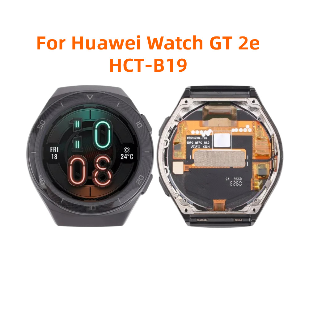 สําหรับ Huawei นาฬิกา GT 2E HCT-B19 จอแสดงผล LCD Touch Screen Digitizer Assembly กรอบสําหรับ Huawei 