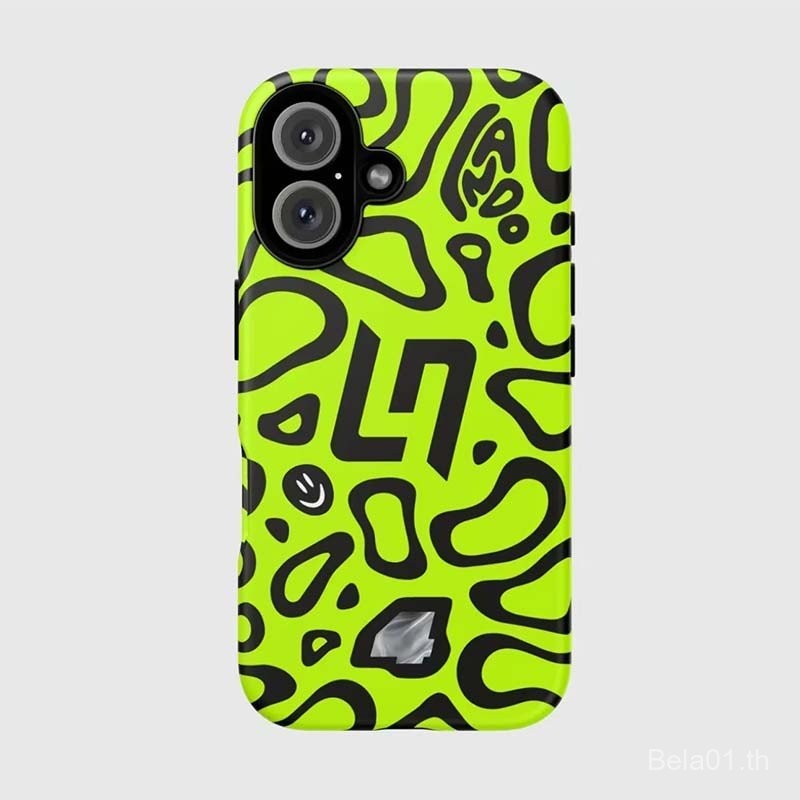 เคสโทรศัพท์สำหรับ iPhone 2025-LANDO -NORRIS สไตล์ Ins สองชั้น เคสสองในหนึ่งเดียวสำหรับ iPhone 16 Pro Max iPhone 15 ฟิล์ม 14 ขายร้อนทีม 13/12 11 เคสป้องกัน 1UGI