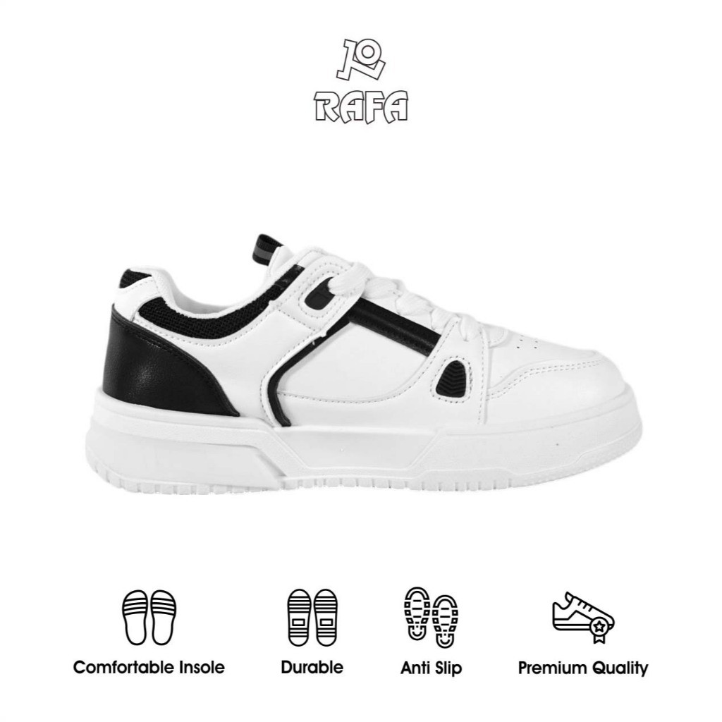 [ซื้อ 1 แถม 1] Rafa Nanny sneakers - รองเท้าผ้าใบลําลอง Unisex Rafa Shoes Indonesia