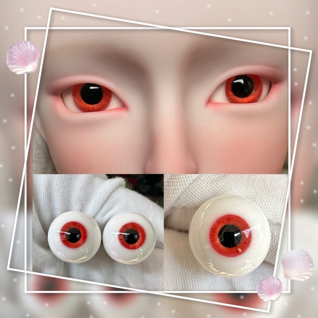 BJD เรซินตาพลาสเตอร์โฮมเมด ob11 1/3 1/4 1/6 BJD ตาตาตารูปแบบตาจำลอง