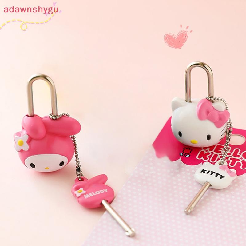 Adagu การ์ตูนอะนิเมะกระเป๋าเดินทางหอพักตู้ Journal กระเป๋าล็อค Girly Heart ล็อคลิ้นชัก TH