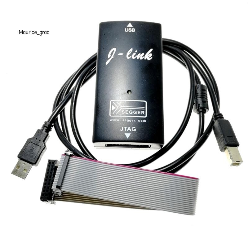 คุณภาพสูงสําหรับ JLINK V9 ARM Emulator USB-JTAG อะแดปเตอร์ STM32 Emulator STM32 ARM MCU
