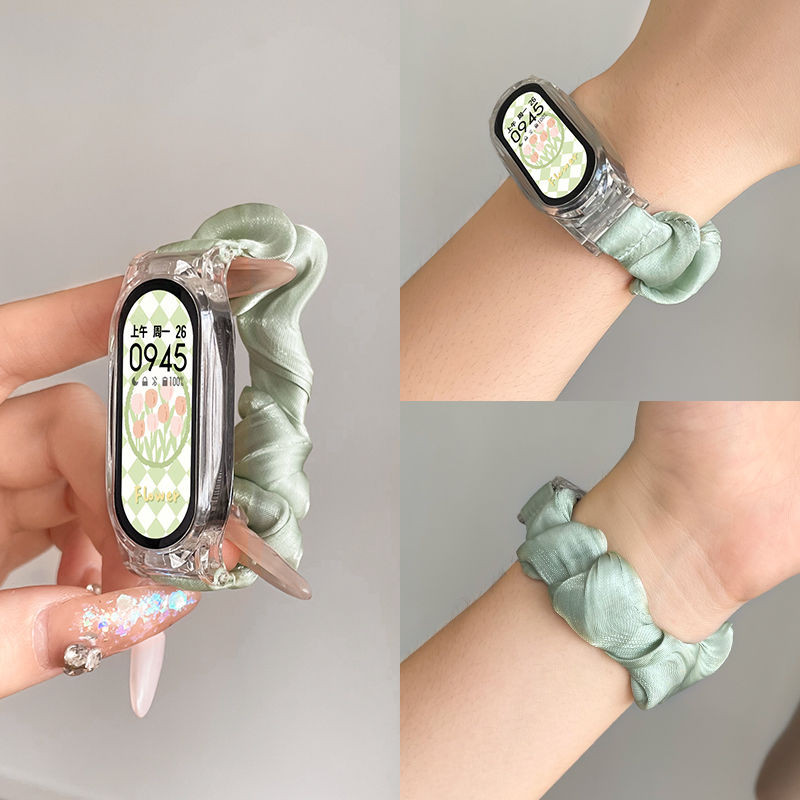 สายแฟชั่นสําหรับ เสี่ยวหมี่ ไมล์ วงดนตรี 10 9 8 7 สร้อยข้อมือเปลี่ยนสายนาฬิกาข้อมือสําหรับ ไมล์band 6 5 4 3 สายรัดข้อมือผู้หญิง