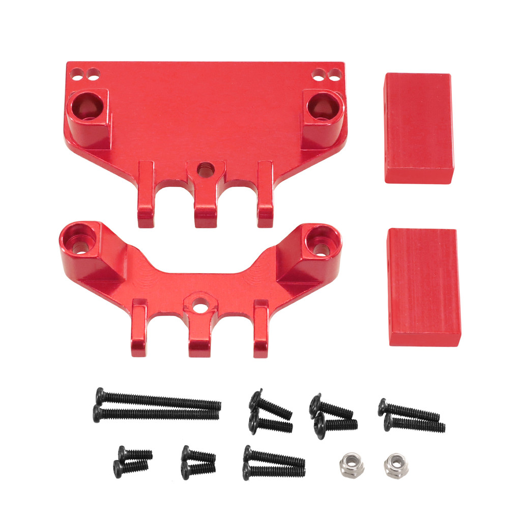 สําหรับ MN128 MN86 MN86S G500 ด้านหน้าด้านหลัง Linkage Seat อัพเกรด Rod Seat Servo ฐานขนาดใหญ่ Servo เกียร์การปรับเปลี่ยนชิ้นส่วน