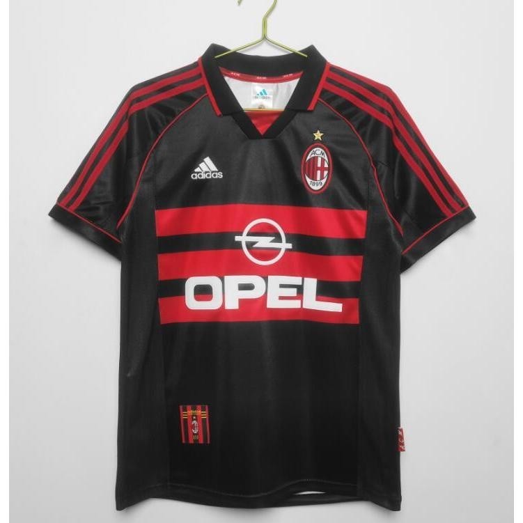 S-XXL 1998-99 AC Milan Third Retro Soccer Jersey Football Vintage Jersey