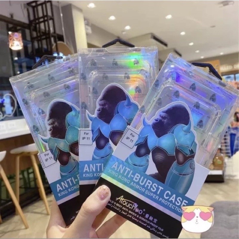 [ส่งจากประเทศไทย]Kingkong คสใส กันกระแทก ของแท้100％ Redmi mi9 mi9T mi9se mi8  mi8A mi9 mi9A case Ato