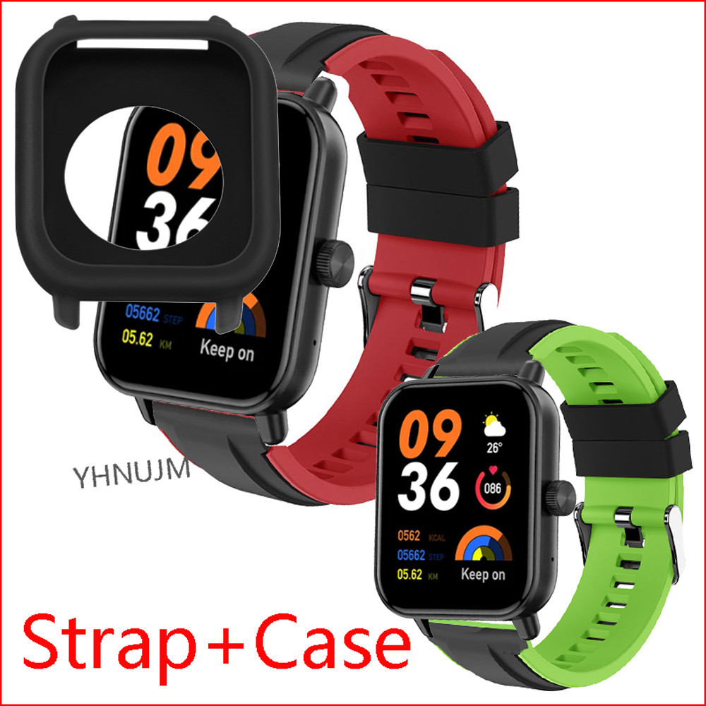 สร้อยข้อมือสายรัดซิลิโคนสําหรับ COLMI P28 PLUS