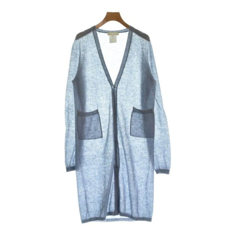 Max Mara Cardigan Sweater Blue Gray Women Direct from Japan Secondhand