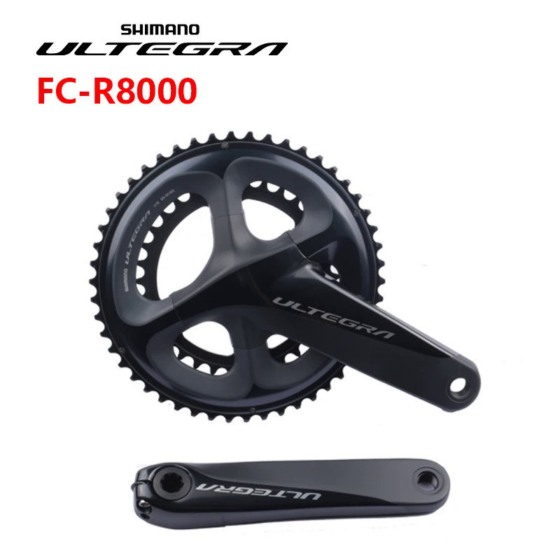 SHIMANO ULTEGRA FC-R8000 HOLLOWTECH II Road Bike Crankset 2x11s R8000 Chainwheel 165/170/172.5/175 ม