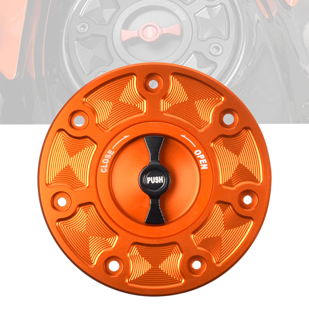 ฝาปิดถังน้ํามันเชื้อเพลิง CNC แบบเกลียว สําหรับรถจักรยานยนต์ KTM RC 125 200 390 DUKE Duke125 Duke200 Duke390 RC125 RC200 RC390