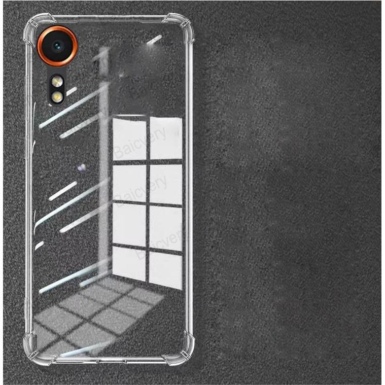 สําหรับ Samsung Galaxy Xcover 7 Xcover7 SM-G556B ปลอก TPU ซิลิคอนนุ่มเต็มเกราะป้องกันเคสใส