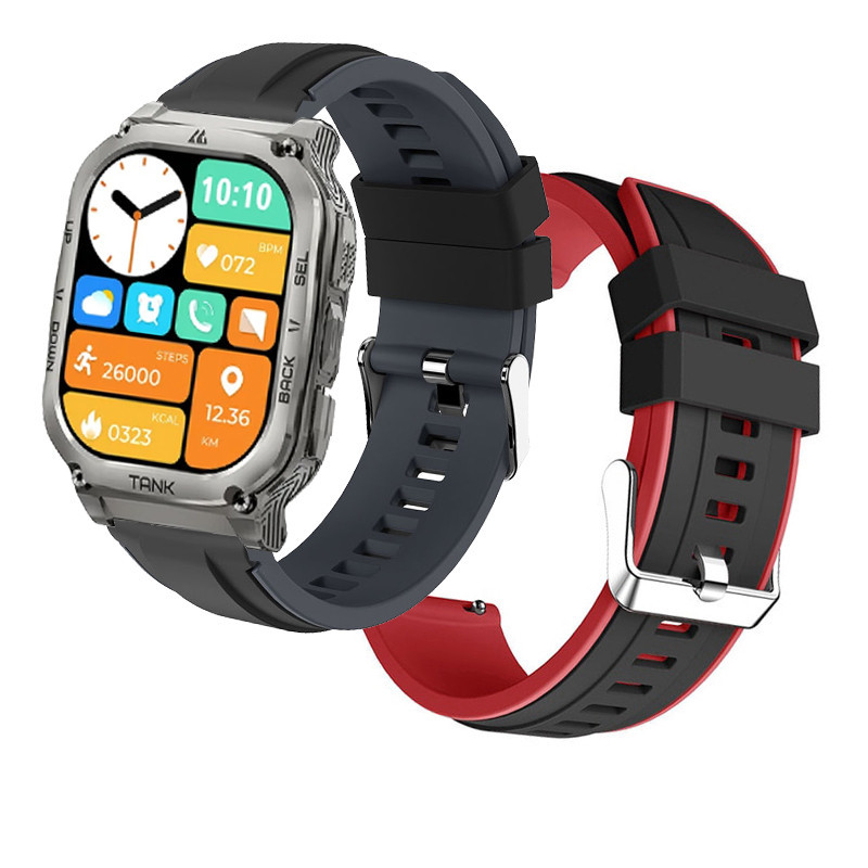 สายนาฬิกาข้อมือซิลิโคน แบบนิ่ม สําหรับ KOSPET TANK M3 Ultra Smart Watch