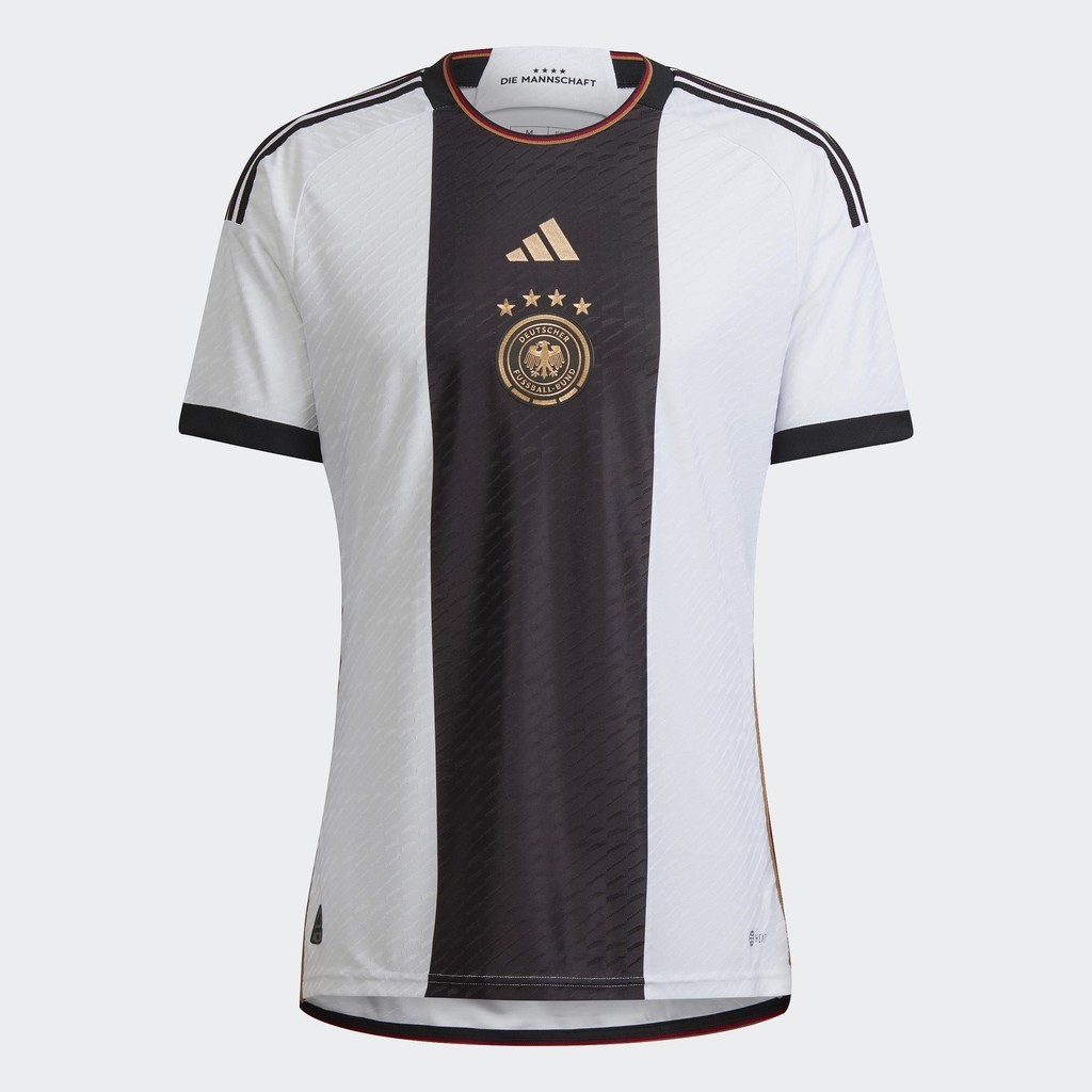 adidas ฟุตบอล เสื้อแข่งชุดเหย้า Germany 22 ผู้ชาย สีขาว HF1693