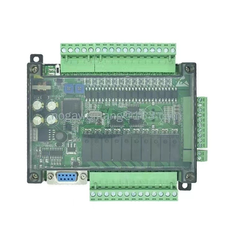 Plc อุตสาหกรรมควบคุม FX3U-14MR-14MT-24MT-24MR-30MR-32MT-48MT-48MR ใช้งานร่วมกับ Mitsubishi ซอฟต์แวร์
