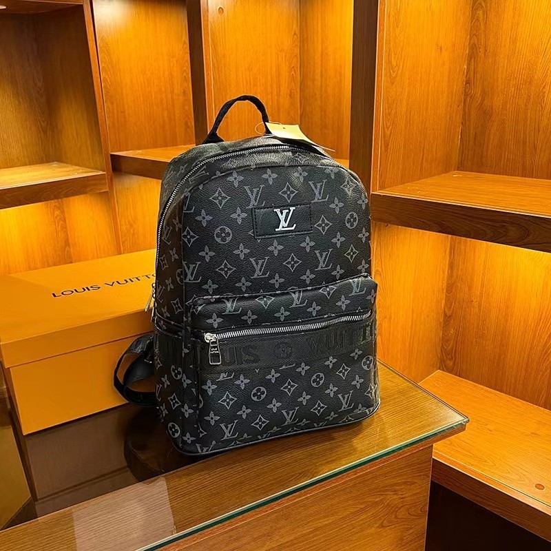 Dior School Backpack, GG, Lv Men And Women PU Leather School Bag Beautiful Unisex Fashion Style