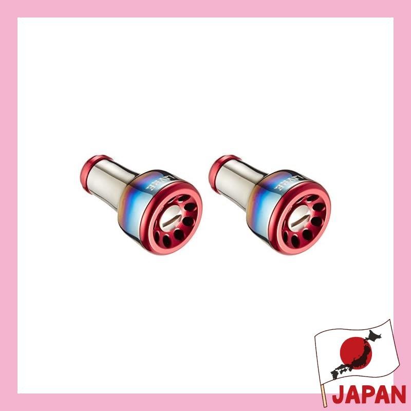 Ships from Japan.LIVRE Reel Knob (Fortissimo) 2 pcs (Fire+Red C)