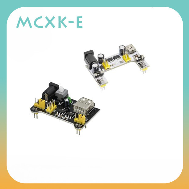 พาวเวอร์ซัพพลาย MB-102 สําหรับเบรดบอร์ด MB102 400 หรือ 830 point 5V 3.3V USB DC
