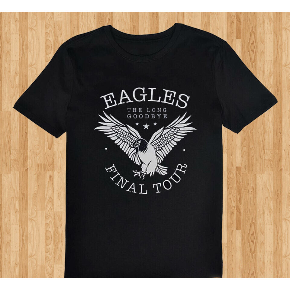 Eagles The Long Goodbye Shirt Vintage Eagles Final Tour เสื้อยืด