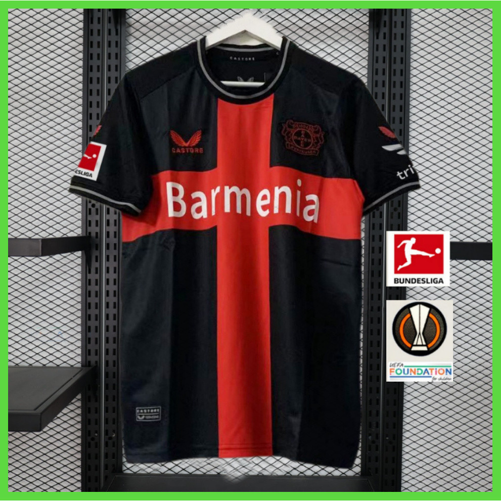 Bayer 04 Leverkusen jersey 23/24 เสื ้ อฟุตบอลผู ้ ชายในบ ้ าน