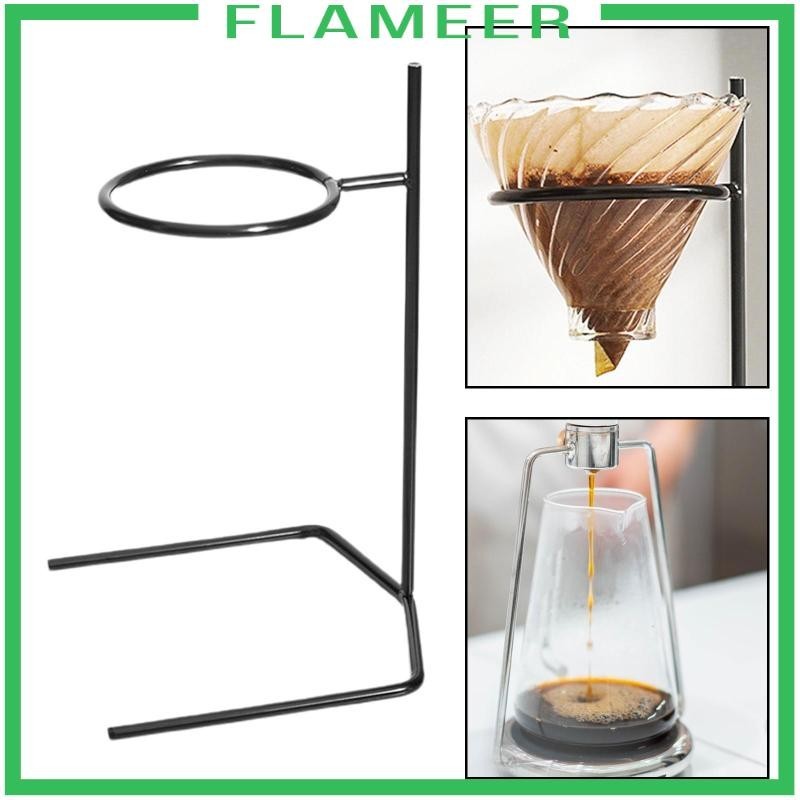 [Flameer ] Pour over Coffee Maker Stand Coffee Dripper Stand Support Station for Office