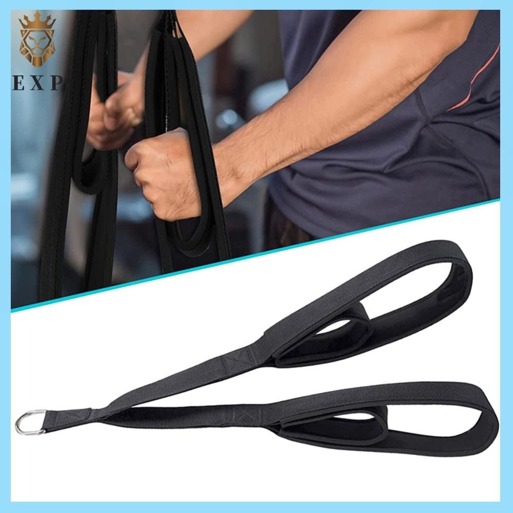 [ระเบิด1.th ] สาย Triceps ยาว Anti-Slip Muscle Training Tricep ดึงลงเชือกอเนกประสงค ์