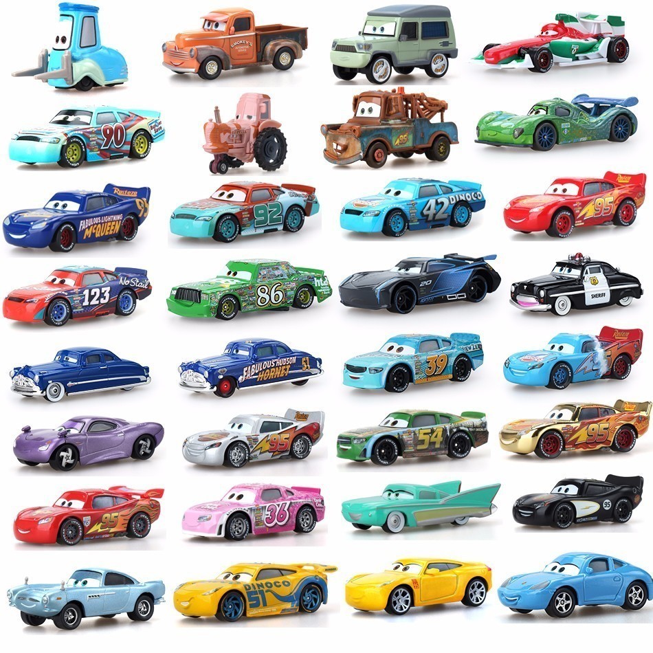1 Pixar Cars 2 3 Lightning Mcqueen 38 สไตล ์ แม ่ โลหะ Diecast ของเล ่ นรถยนต ์