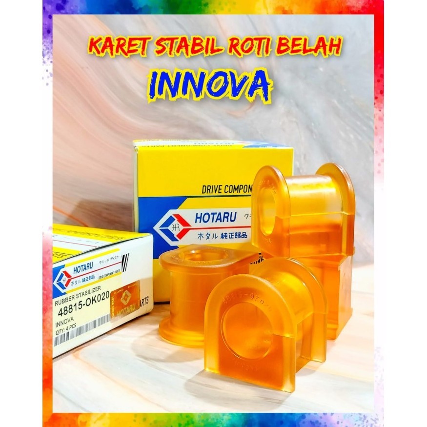 Toyota Innova HOTARU 48615-0K020 Split Bread Stabilizer Rubber