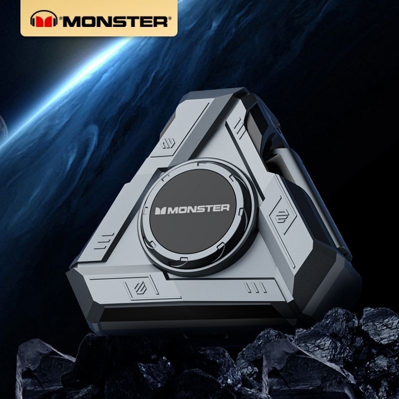 Monster XKT22 หูฟังตัดเสียงรบกวนระยะไกลสเตอริโอไฮไฟหูฟังบลูทูธ 5.4 ชุดหูฟังสําหรับเล ่ นเกมไร ้ สาย