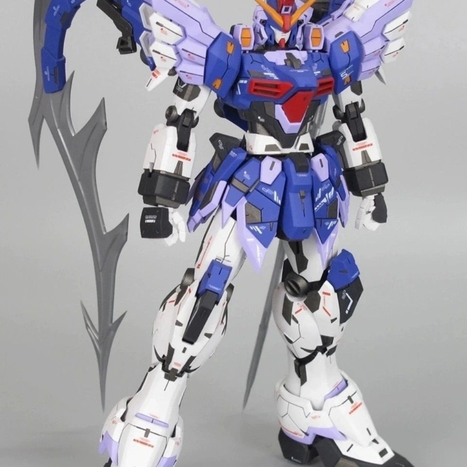 พร้อมสต็อก Supernova MG1/100 Desert Modified Gundam Assembly Model พร้อมสติ๊กเกอร์น้ําแพลตฟอร์มของขว