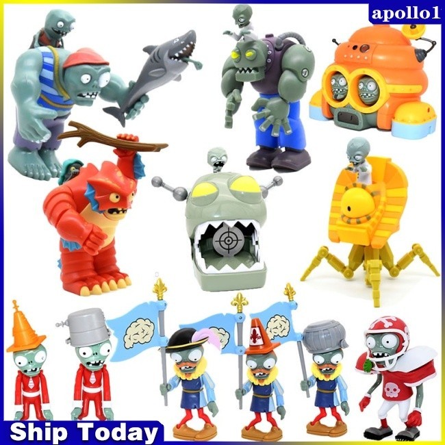 【Ready Stock】 Apollo New Giant Zombies Plants Vs. Zombies อุปกรณ ์ เสริมของเล ่ นเด ็ ก Big Zombie Figure Action