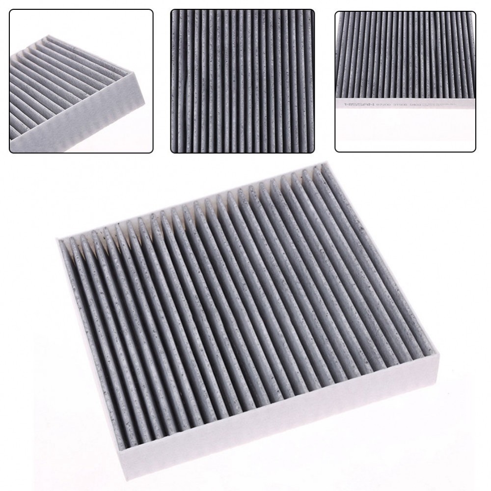 Cabin Air Filter Air Filter Cover Carbon Fiber 1pc Auto Replacement Parts#SUFA