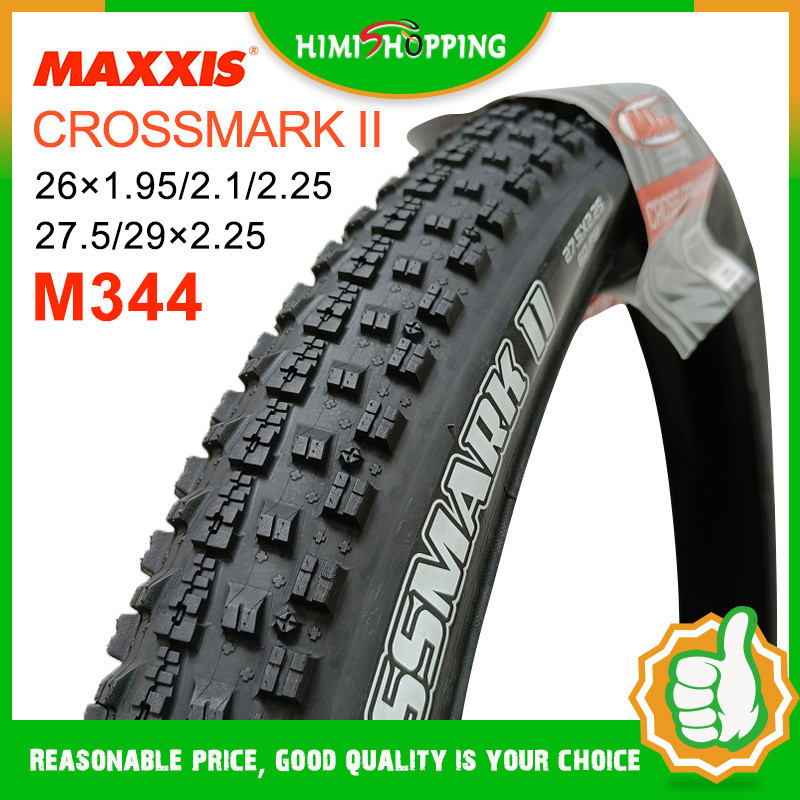 Available1pc MAXXIS M344 Tyres CROSSMARK II MTB จักรยานยาง 26*1.95/2.1/2.25 27.5/29*2.25 2.1 Ultralight ทนต่อการสึกหรอ 60tpi ออกแบบเฉพาะอุปกรณ์เสริมจักรยาน